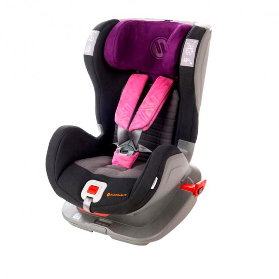 Автокресло AVIONAUT GLIDER SOFTY ISOFIX 9-25кг Черный/Фиолетовый