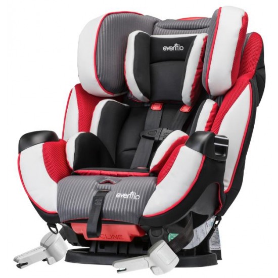 Автокресло Evenflo Symphony e3 DLX Ocala Черный/Серый/Красный
