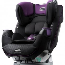 Автокресло Evenflo SafeMax Madalynn Черный/Фиолетовый