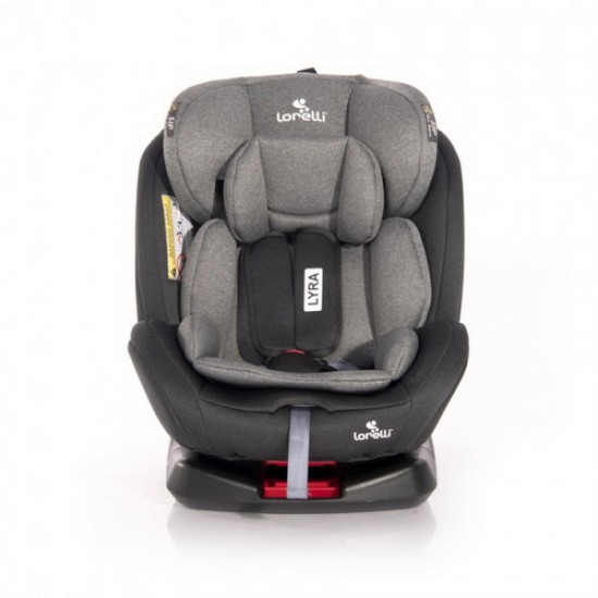 Автокресло Lorelli Lyra Isofix Black Grey