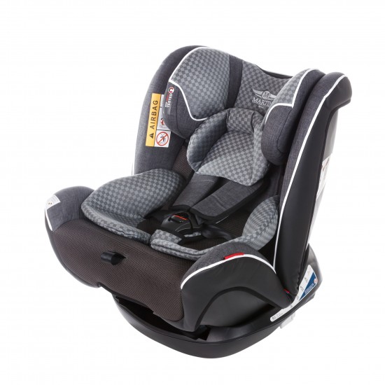 Автокресло Martin Noir IQ-Fix Aero Gray HighWay Черный/Серый