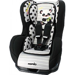 Автокресло NANIA Cosmo SP Animals Panda Grey