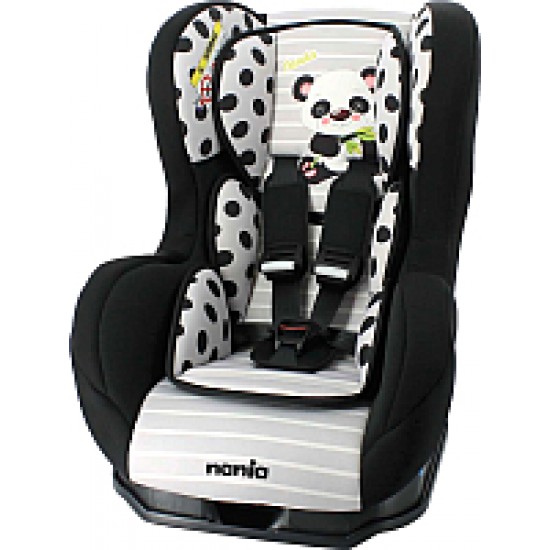 Автокресло NANIA Cosmo SP Animals Panda Grey