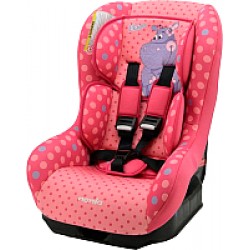 Автокресло NANIA DRIVER Animals Hippo Fushia/049135