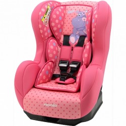 Автокресло NANIA COSMO SP+ ANIMALS HIPPO FUSHIA розовый