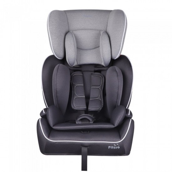 Автокресло  Pituso Prados IsoFix арт.BC702F Light Grey/Cветло-cерый