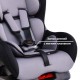 Автокресло Siger Наутилус ISOFIX серое
