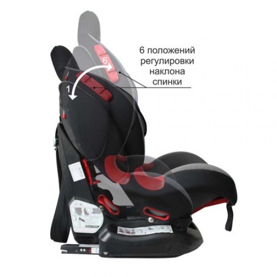 Автокресло Siger Кокон IsoFix Серый