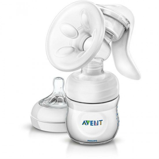 Молокоотсос ручной Philips AVENT SCF330/20 Natural с бутылочкой
