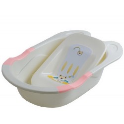 Детская ванна Pituso с горкой (розовый) 8837
