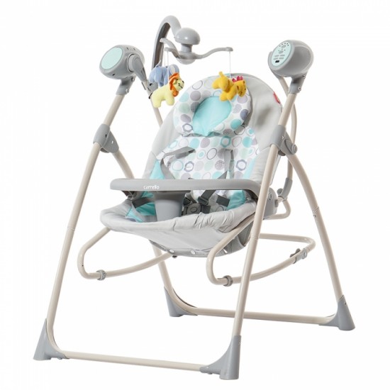 Колыбель качели детские CARRELLO Nanny 3в1 CRL-0005 Green Ring