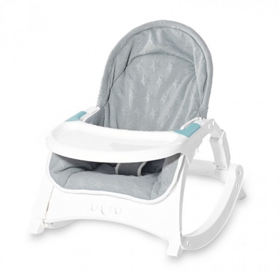Детский шезлонг Lorelli Alex Silver Blue Stars 10110122149
