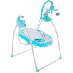 Электрокачели Pituso Carino Green / TY-028P (бирюзовый/мишки)