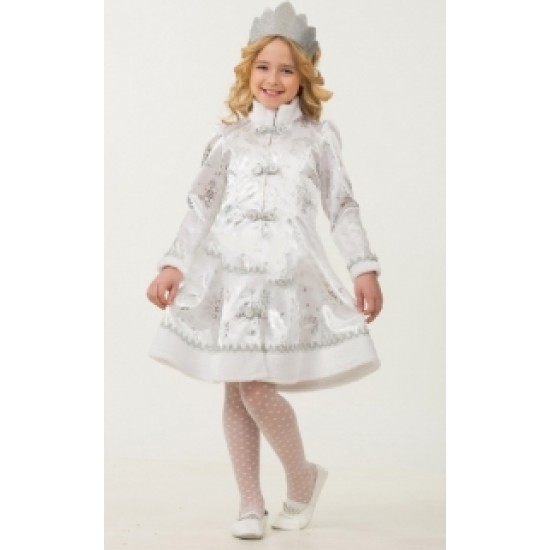 Костюм Снегурочка (сатин) 1205