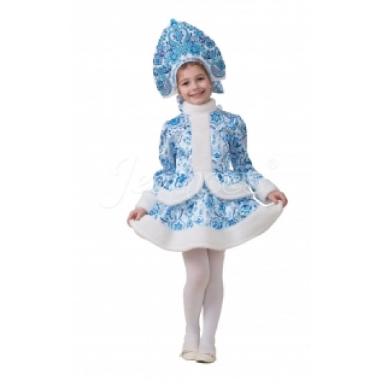 Костюм Снегурочка Гжель (Русский стиль) 1515