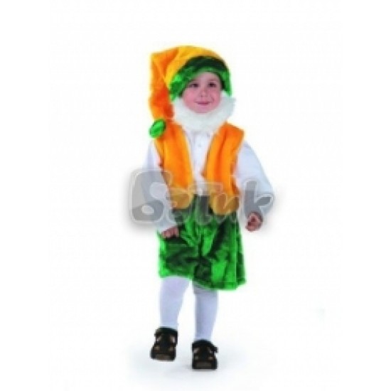 Костюм Гном с бородой (мех) 104