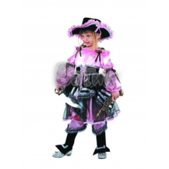 Костюм Пиратка розовая 456