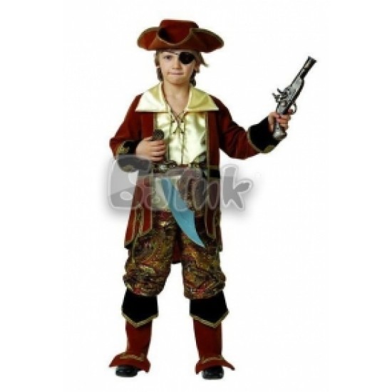 Костюм Капитан Пиратов коричневый (К-премьер) 923