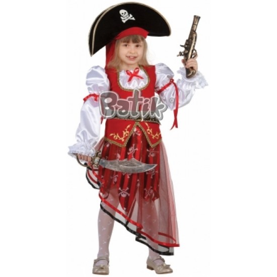 Костюм Пиратка (текстиль) 8022
