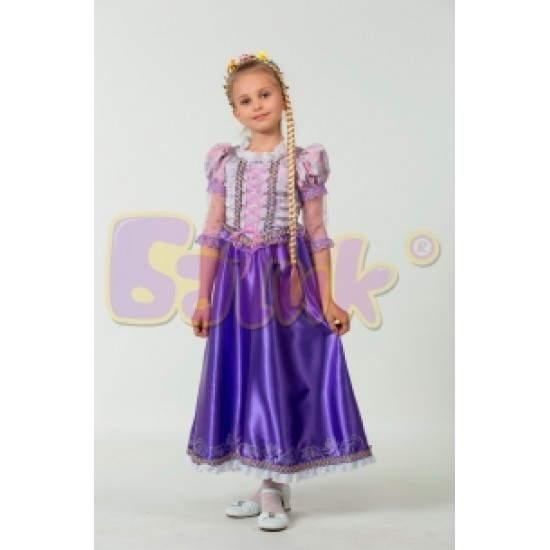 Костюм Принцесса Рапунцель (текстиль) 7065 Дисней