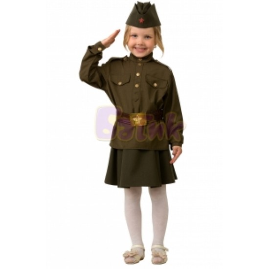 Костюм Солдатка (текстиль) 8009