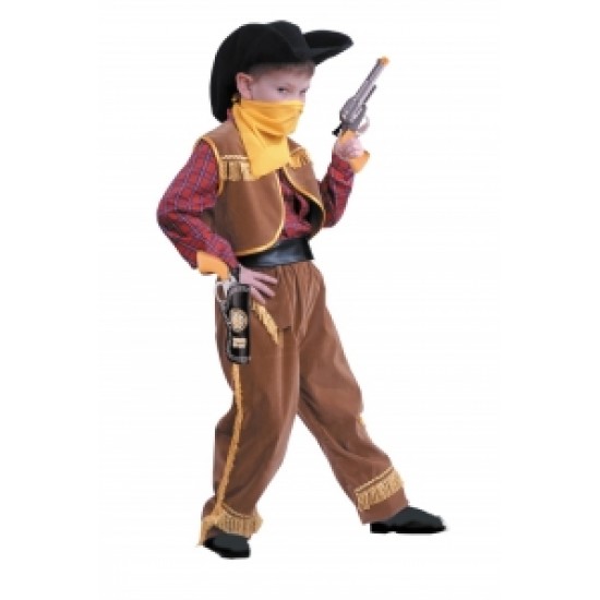 Костюм Ковбой желтый 7013-1