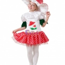 Костюм Грибок-девочка  (текстиль) 8005-1