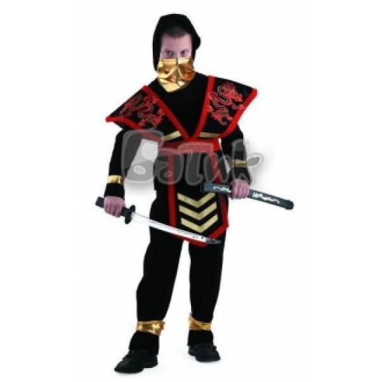 Костюм Мастер Ниндзя красный(К-премьер) 922