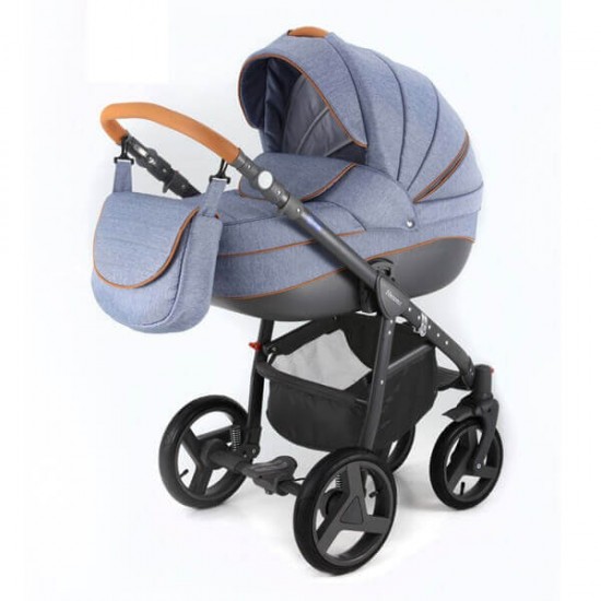 Коляска Adamex  Avanti Deluxe 2 в 1 X2 джинс