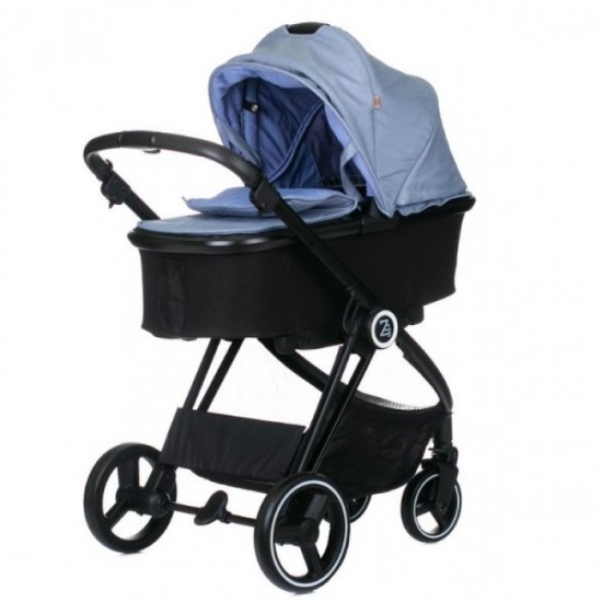 Коляска детская 2в1 BabyZz В102 голубая