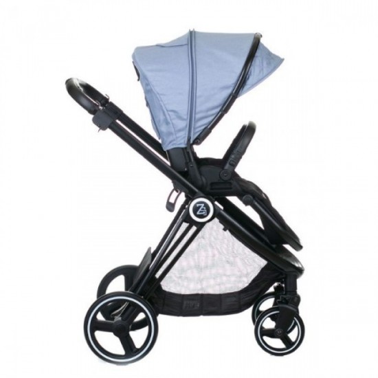 Коляска детская 2в1 BabyZz В102 голубая