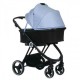 Коляска детская 2в1 BabyZz В102 голубая