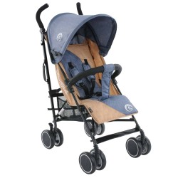 Коляска трость BAMBOLA LINO Бежевый/Индиго