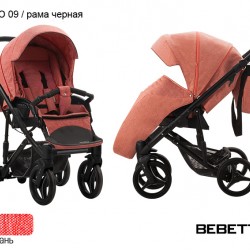 Детская прогулочная коляска Bebetto Filippo 09 рама черная