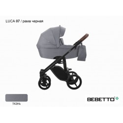 Детская коляска 2 в 1 Bebetto Luca 07 рама черная