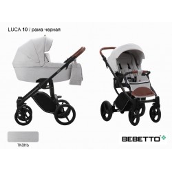 Детская коляска 2 в 1 Bebetto Luca 10 рама черная