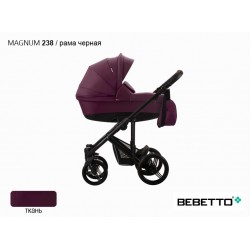 Детская коляска 2 в 1 Bebetto Magnum 238 рама черная