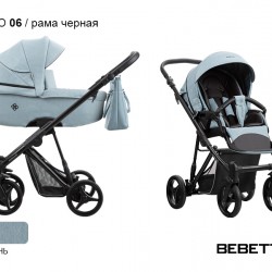 Детская коляска 2 в 1 Bebetto Nitello 06 рама черная