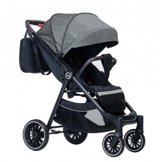 Детская коляска Bubago model Q BG 201 Space gray (Космический серый)