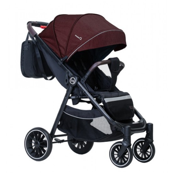 Детская коляска Bubago model Q BG 201 Bordo (бордовый)
