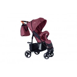 Детская прогулочная коляска Bubago BG 1420/2 MODEL2 Beetroot (Свекольный)