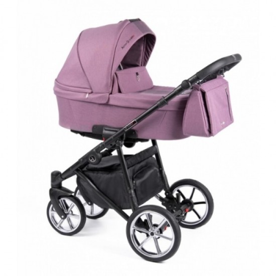 Коляска 2в1 Coletto Astin AS-06  black