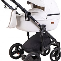 Детская универсальная коляска Ray Corsa Eco 2 в 1 15 белая кожа