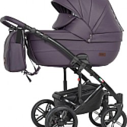 Детская универсальная коляска Ray Eterno 2 в 1 04/сливовая кожа