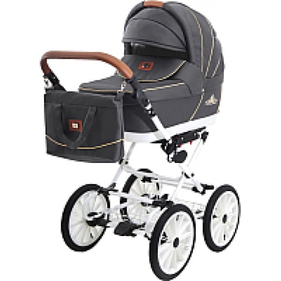 Детская универсальная коляска Ray Korona 2 в 1 черный 10