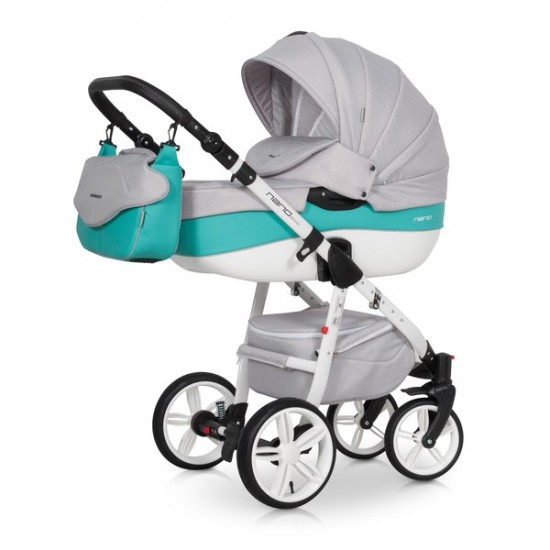 Коляска Riko Nano Ecco 2в1 04 Бирюзовый