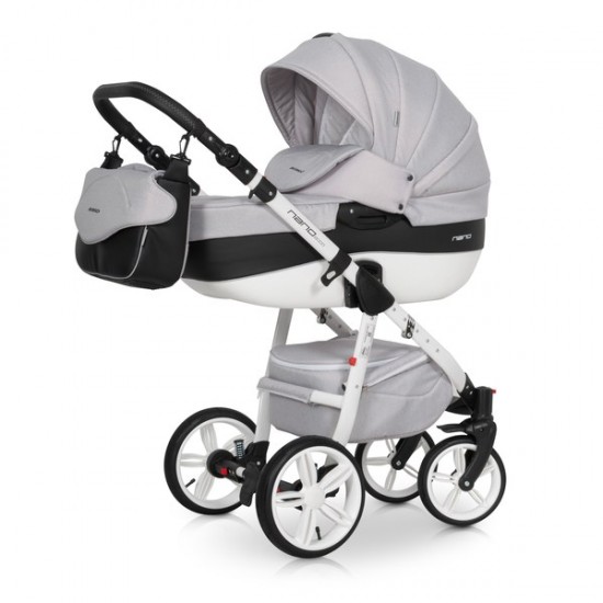 Коляска Riko Nano Ecco 2в1 02 carbon/Черный