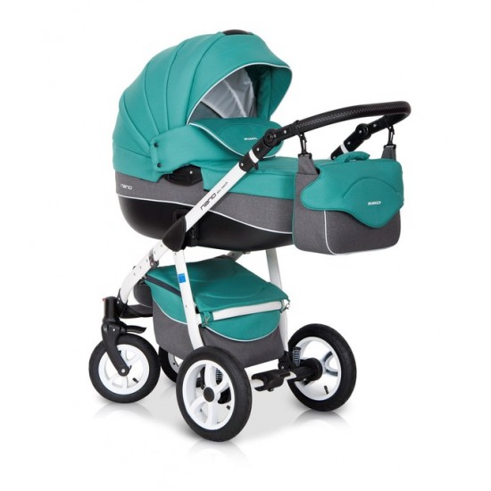 Коляска Riko Nano 3в1 Malachit 03 Зеленый