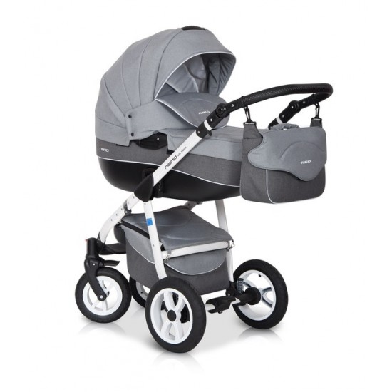 Коляска Riko Nano 3в1 Grey fox 05 серый