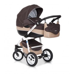 Коляска Riko Nano 3в1 Chocolate 07 коричневый